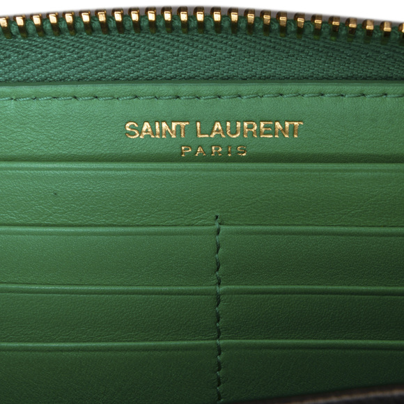 Pre-Loved Saint Laurent Y Line Long Wallet - Picture 11 of 12